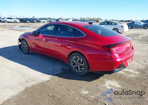 2020 Hyundai Sonata Sel from USA, damaged, VIN 5NPEF4JA9LH058540